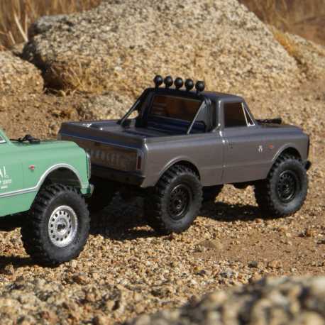 1/24 SCX24 1967 Chevrolet C10 4WD Truck Brushed RTR, Green