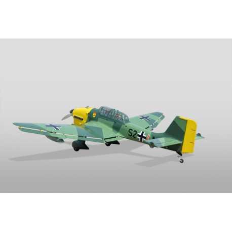 STUKA Ju87 GP/EP SCALE 1:7 Size 1.20/20cc ARF