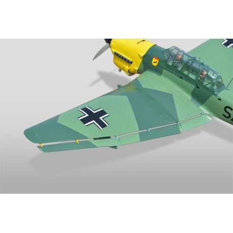STUKA Ju87 GP/EP SCALE 1:7 Size 1.20/20cc ARF