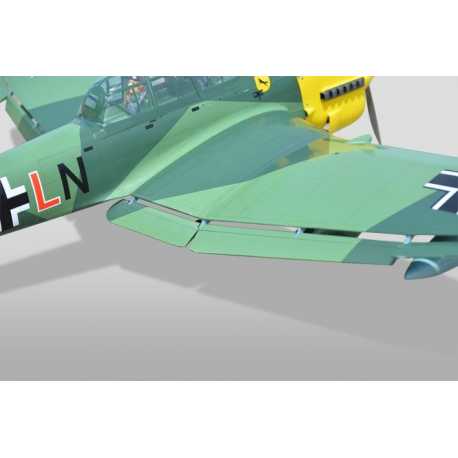 STUKA Ju87 GP/EP SCALE 1:7 Size 1.20/20cc ARF