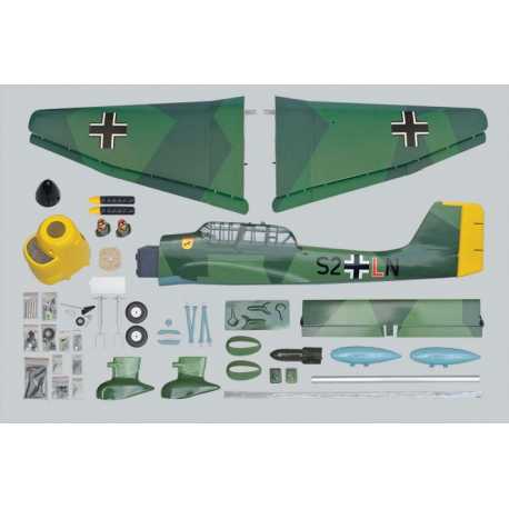 STUKA Ju87 GP/EP SCALE 1:7 Size 1.20/20cc ARF