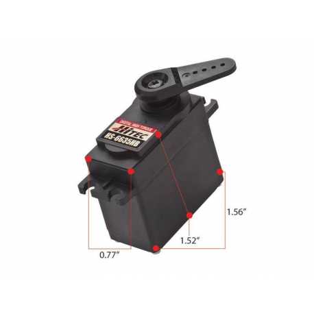 Servo HS-6635HB 6KG 0.15Seg 6V