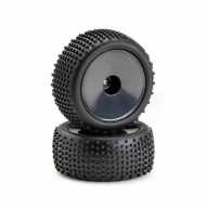 Wheel Set Buggy Disc "Offroad" rear Black (2) 1:10