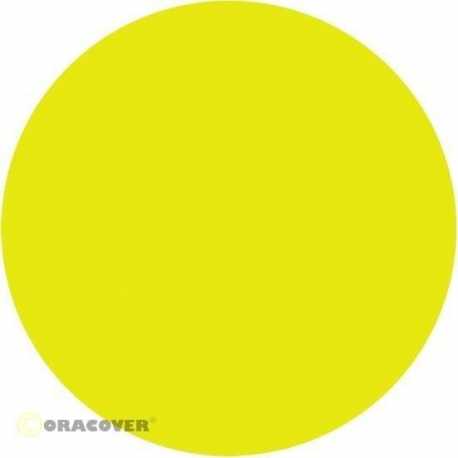 Oracover amarillo fosforito
