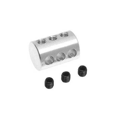 Triple rod connector Ø3mm (1pc)