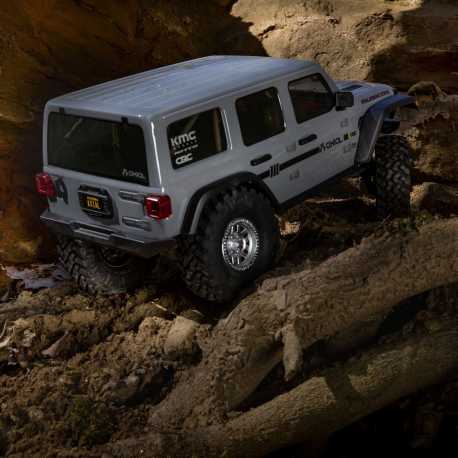 SCX10 III Jeep JLU Wrangler with Portals RTR, Gray