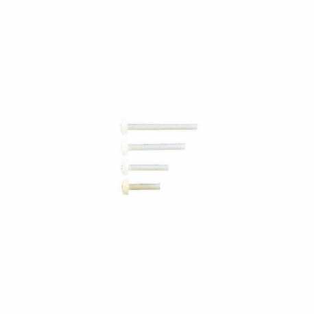 Tornillo Nylon M6x30mm ( 6 Und )