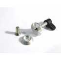 Horn de mando ajustable aluminio M2.8x15mm ( 2 Und )