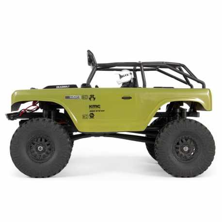 1/24 SCX24 Deadbolt 4WD Rock Crawler Brushed RTR, Green