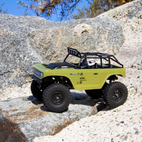 1/24 SCX24 Deadbolt 4WD Rock Crawler Brushed RTR, Green