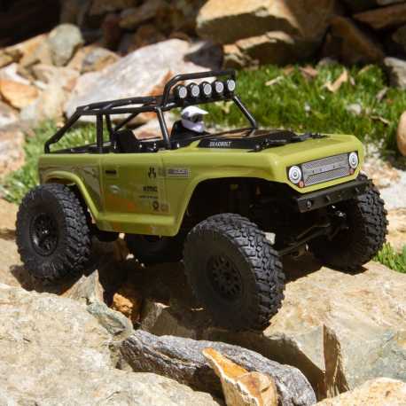 1/24 SCX24 Deadbolt 4WD Rock Crawler Brushed RTR, Green