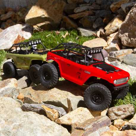 1/24 SCX24 Deadbolt 4WD Rock Crawler Brushed RTR, Green