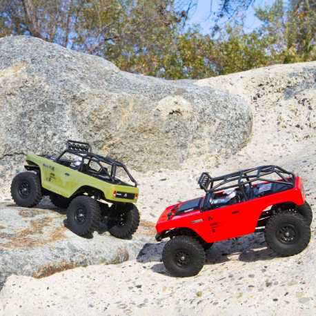 1/24 SCX24 Deadbolt 4WD Rock Crawler Brushed RTR, Green