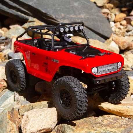 1/24 SCX24 Deadbolt 4WD Rock Crawler Brushed RTR, Green
