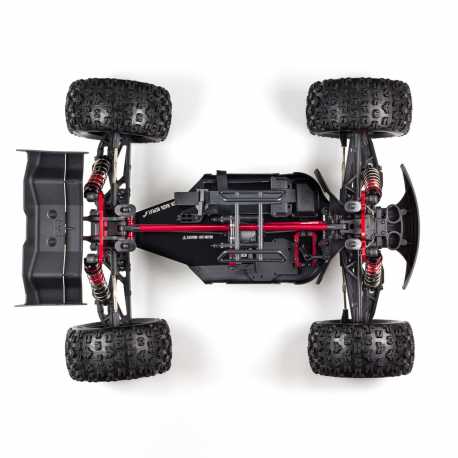 1/8 KRATON 4WD EXtreme Bash Roller Speed Monster Truck, Black