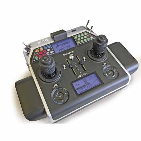 GRAUPNER MC-28 HOTT WITH 4D JOYSTICK SOLO REMOTE CONTROL