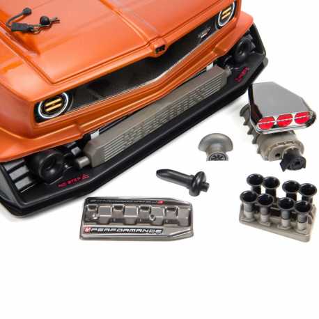FELONY 6S BLX Street Bash All-Road Muscle Car RTR, Black