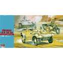 HW MT12 1.72 KUBELWAGEN B,M,W, SIDE CAR