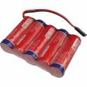 Bateria AA 2500mAh 6.0V plana