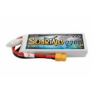 Gens ace Soaring 2700mAh 11.1V 30C 3S1P Lipo Battery Pack with XT60 plug
