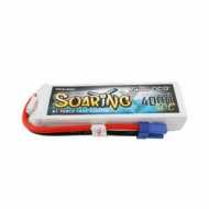 Gens ace Soaring 4000mAh 14.8V 30C 4S1P Lipo Battery Pack with EC5 plug