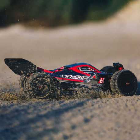 1/8 TYPHON 6S V5 4WD BLX Buggy with Spektrum Firma RTR, Black
