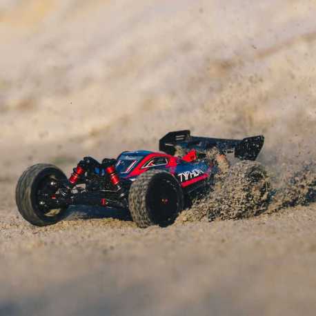 1/8 TYPHON 6S V5 4WD BLX Buggy with Spektrum Firma RTR, Black