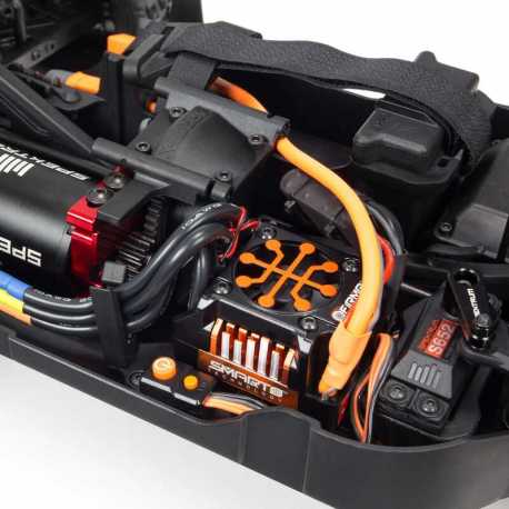 1/8 TYPHON 6S V5 4WD BLX Buggy with Spektrum Firma RTR, Black