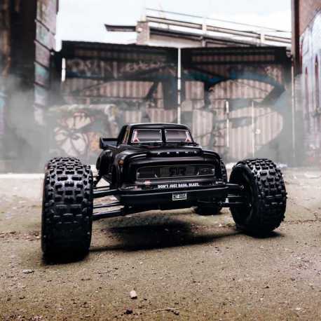 1/8 NOTORIOUS 6S V5 4WD BLX Stunt Truck with Spektrum Firma RTR, Black