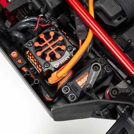 1/8 NOTORIOUS 6S V5 4WD BLX Stunt Truck with Spektrum Firma RTR, Black