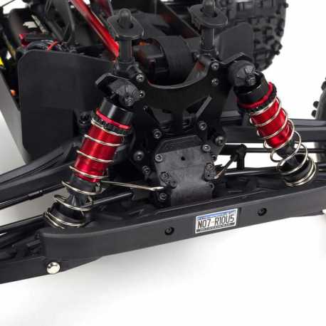 1/8 NOTORIOUS 6S V5 4WD BLX Stunt Truck with Spektrum Firma RTR, Black