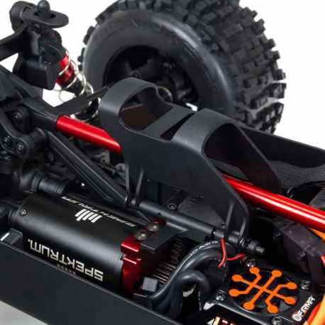 1/8 NOTORIOUS 6S V5 4WD BLX Stunt Truck with Spektrum Firma RTR, Black