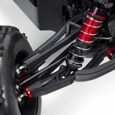 1/8 NOTORIOUS 6S V5 4WD BLX Stunt Truck with Spektrum Firma RTR, Black