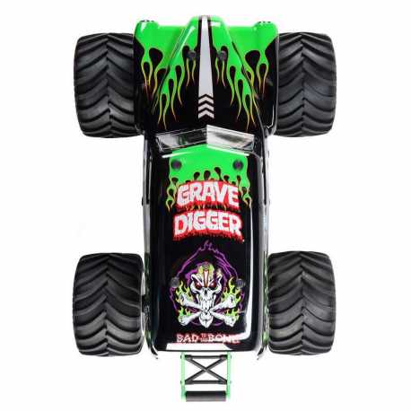 LMT 4WD Solid Axle Monster Truck RTR, Grave Digger Verde