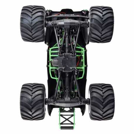 LMT 4WD Solid Axle Monster Truck RTR, Grave Digger Verde