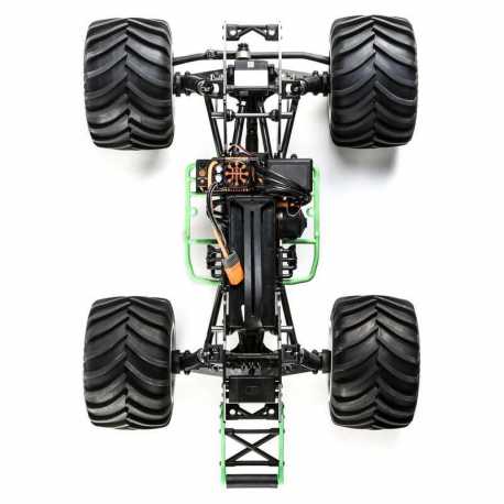 LMT 4WD Solid Axle Monster Truck RTR, Grave Digger Verde
