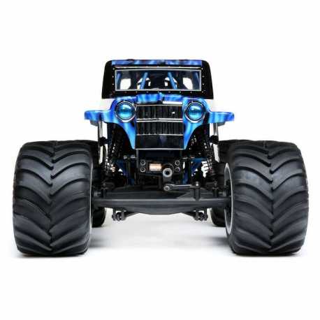 LMT 4WD Solid Axle Monster Truck RTR, Grave Digger Verde