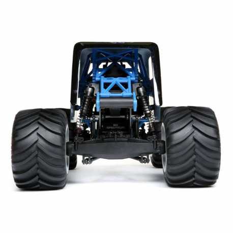 LMT 4WD Solid Axle Monster Truck RTR, Grave Digger Verde
