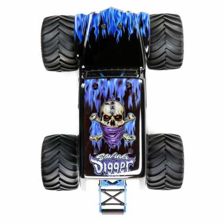 LMT 4WD Solid Axle Monster Truck RTR, Grave Digger Verde