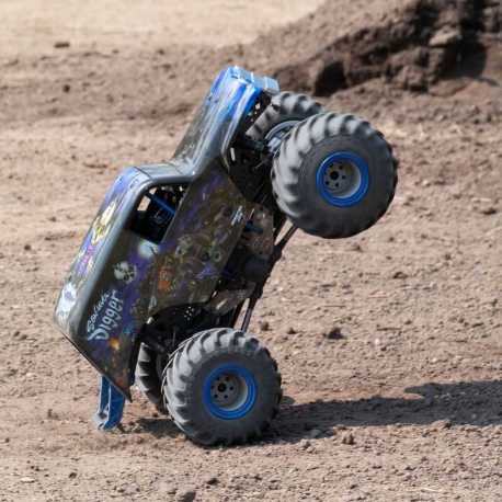 LMT 4WD Solid Axle Monster Truck RTR, Grave Digger Verde