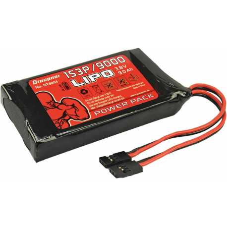 GRAUPNER LIPO Battery for MZ-32 9000mah