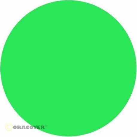 Oracover verde fluorescente