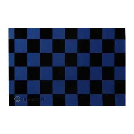 Oracover Cuadros azul y negro