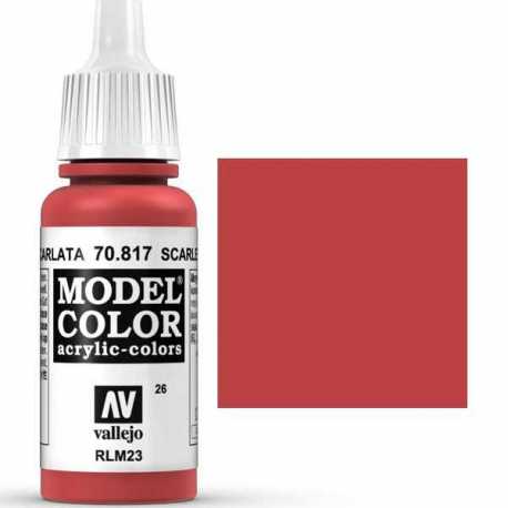 Model Color Escarlata 17ml