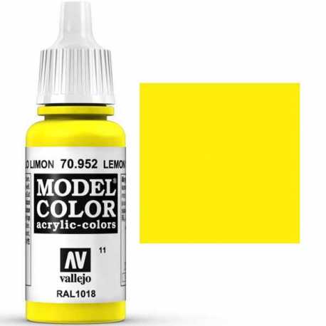 Model Color Amarillo Limón 17ml