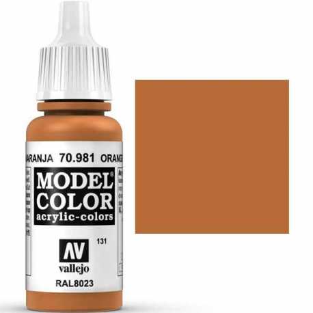 Model Color Marrón Naranja 17ml