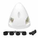 Cono tripala blanco 51mm 