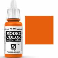 Model Color Naranja Fluorescente 17ml