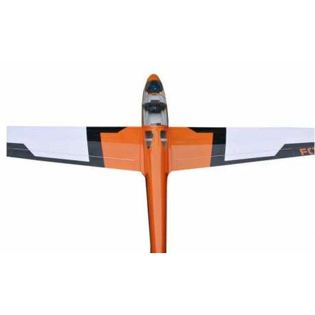 Robbe Modellsport MDM-1 FOX 3,5m Elektro PNP Voll GFK/CFK lackiert Orange Kunstflug Segelflugzeug