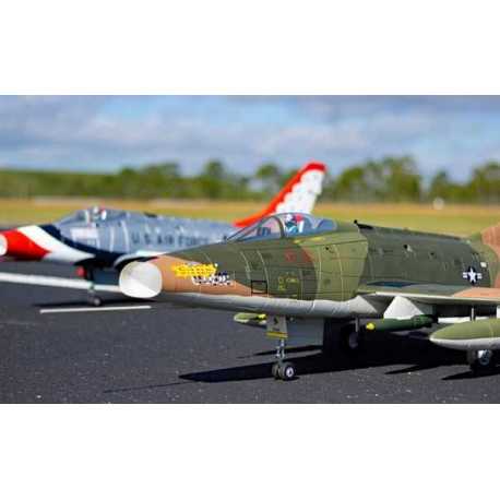 PREMIER AIRCRAFT F-100D SUPER SABRE GRÜN E-IMPELLER JET